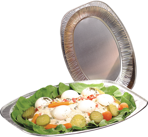 Cateringschaal aluminium 35cm