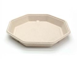 Suikerriet bord 23x23cm 830ml PUL39029 *