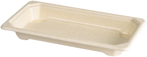 Sushitray 165x92x22mm 196731 suikerriet bruin*