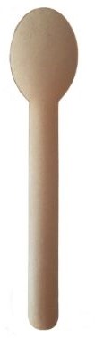 Lepel papier bruin 155mm P2P