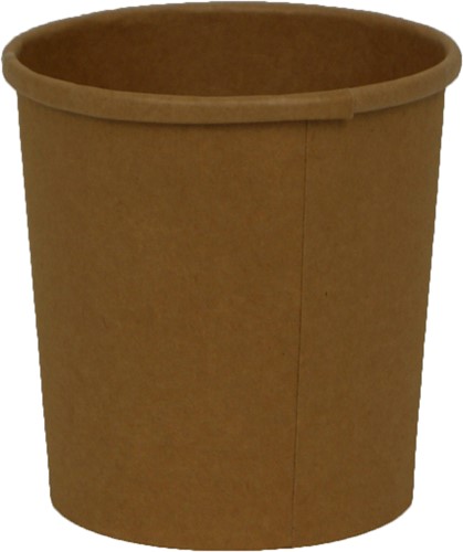 Soepbeker 450ml 16oz Ø98mm karton bruin (420.2002)