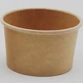 Beker karton bruin 60ml