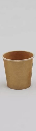 Beker karton 90cc 3oz bruin 