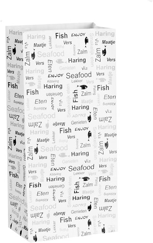 Vis Kibbelingzak gevoerd 1 pond 130x80x280mm Enjoy Fish