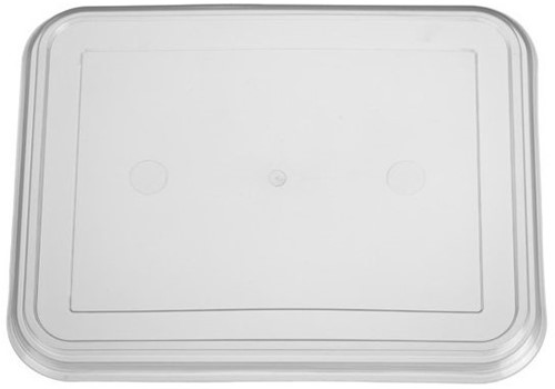 Deksel 227x177x5mm transp TBV Mserie