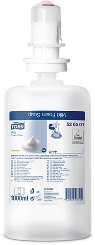 Tork Mild Foam soap 1000ml - 520501 