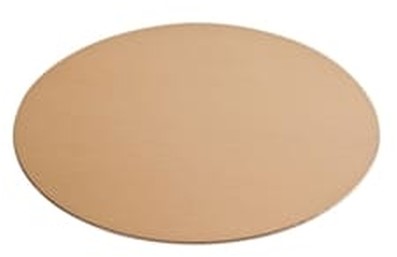 Goud/zilverkarton rond 30cm
