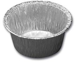 Aluminium bak rond 56x35mm 106ml 07112 