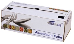 Aluminium rol 30cm / 200mtr 12my cutterbox