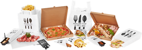 Snackzak Amazing Food Hamburgerzak 15x15cm-2