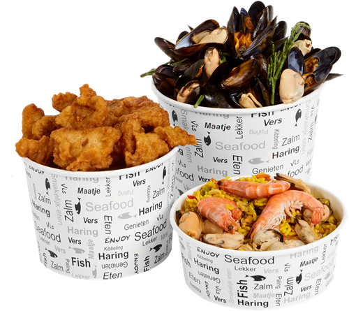 Vis bucket Enjoy Fish 2500ml 85oz 