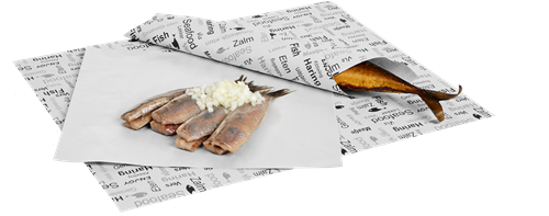 Vis gevoerde vellen 33x30cm Enjoy Fish