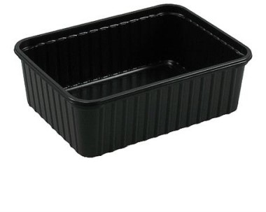 Bak 350cc rechthoek zwart 183/27 apet