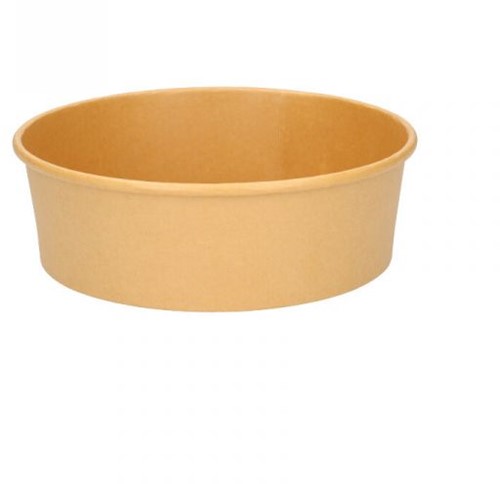Bak rond karton bruin 1300ml ø18,5cm (420.0005)