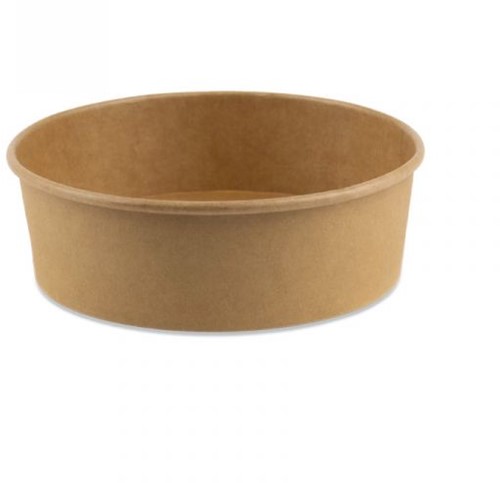 Bak rond karton bruin 500 ml ø15cm