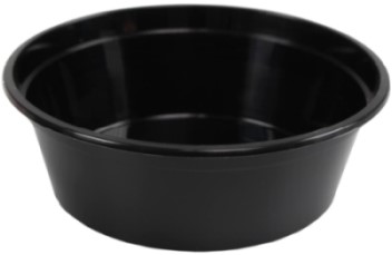 Sauscups 100/050 rond pp 50cc 70,3mm zwart