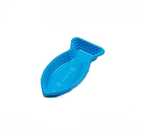 Bakje ps haring blauw 203x95x28 - 70