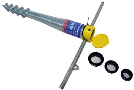 Beachvlag Grondboor compact