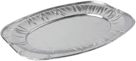 Cateringschaal aluminium 45cm