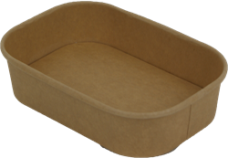 Fanpak© bruin Menubak karton 173x120x40mm 500cc