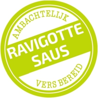 Etiketten Ravigotte rond 35 mm