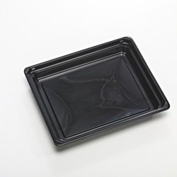 Fancy tray apet 170x140x22mm zwart S9333.02