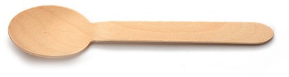 Lepel hout 16,5cm (overdoos 2000)