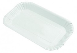 Karton bak 15x23x2cm P181 wit geschulpt ongevoerd