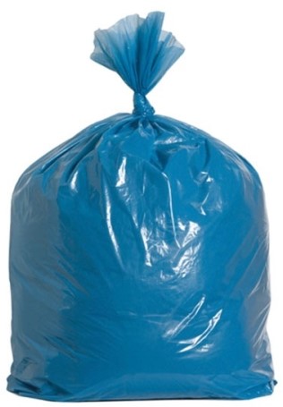Ldpe zak 80x110cm T70 blauw R10x20 *