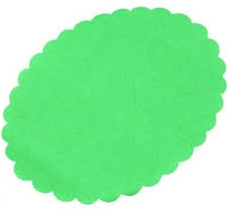 Meatsaver ovaal 145x122mm groen