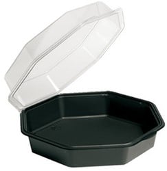 Octaviewbox Zwart 118x60mm 375cc 12x12x6cm - 866013 