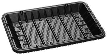 Schaal Apet KS60H 130x130x45mm - Zwart