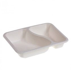 Suikerriet menutray 227x178x45mm 2vaks 12896 